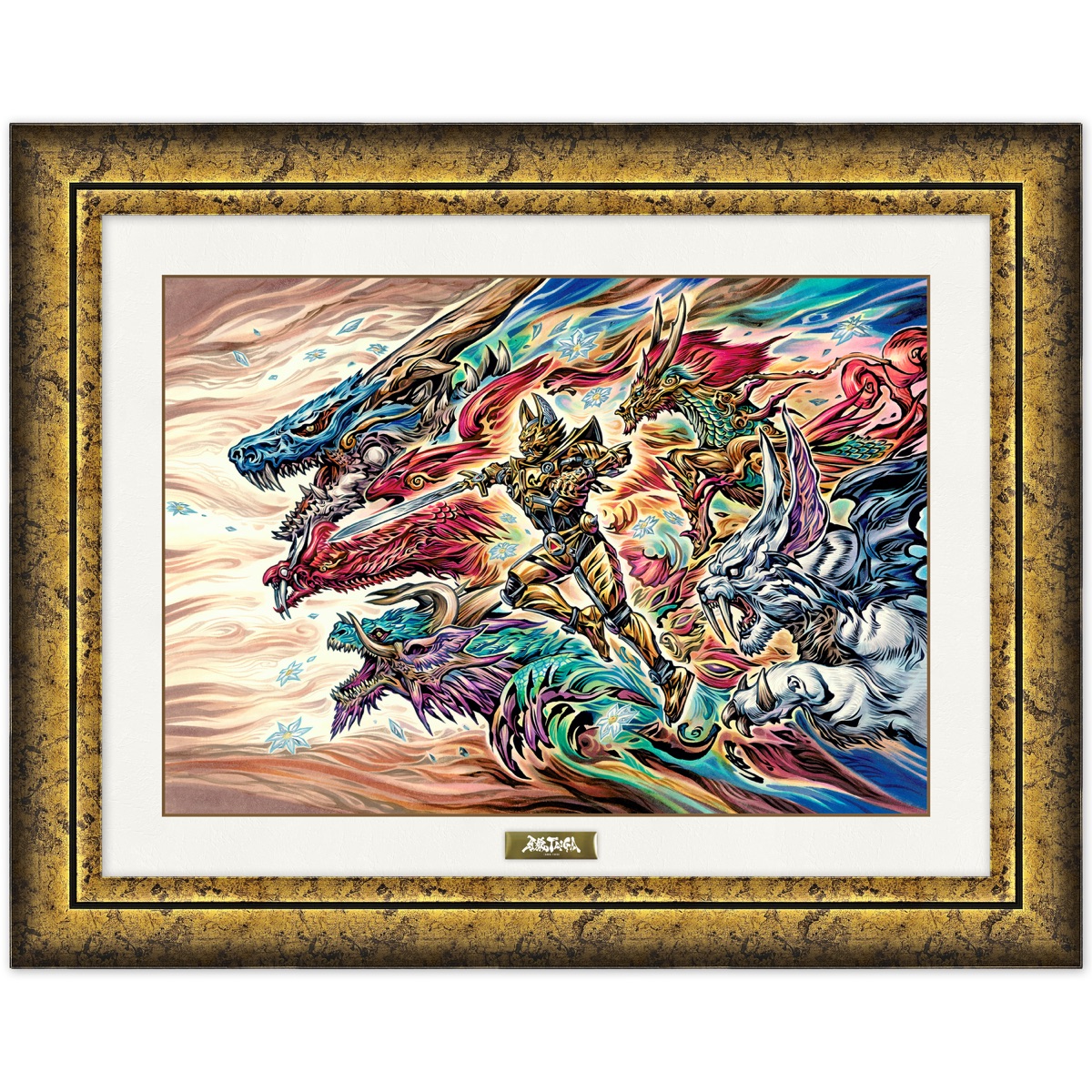 直筆サイン入り複製原画【牙狼＜GARO＞ TAIGA A】