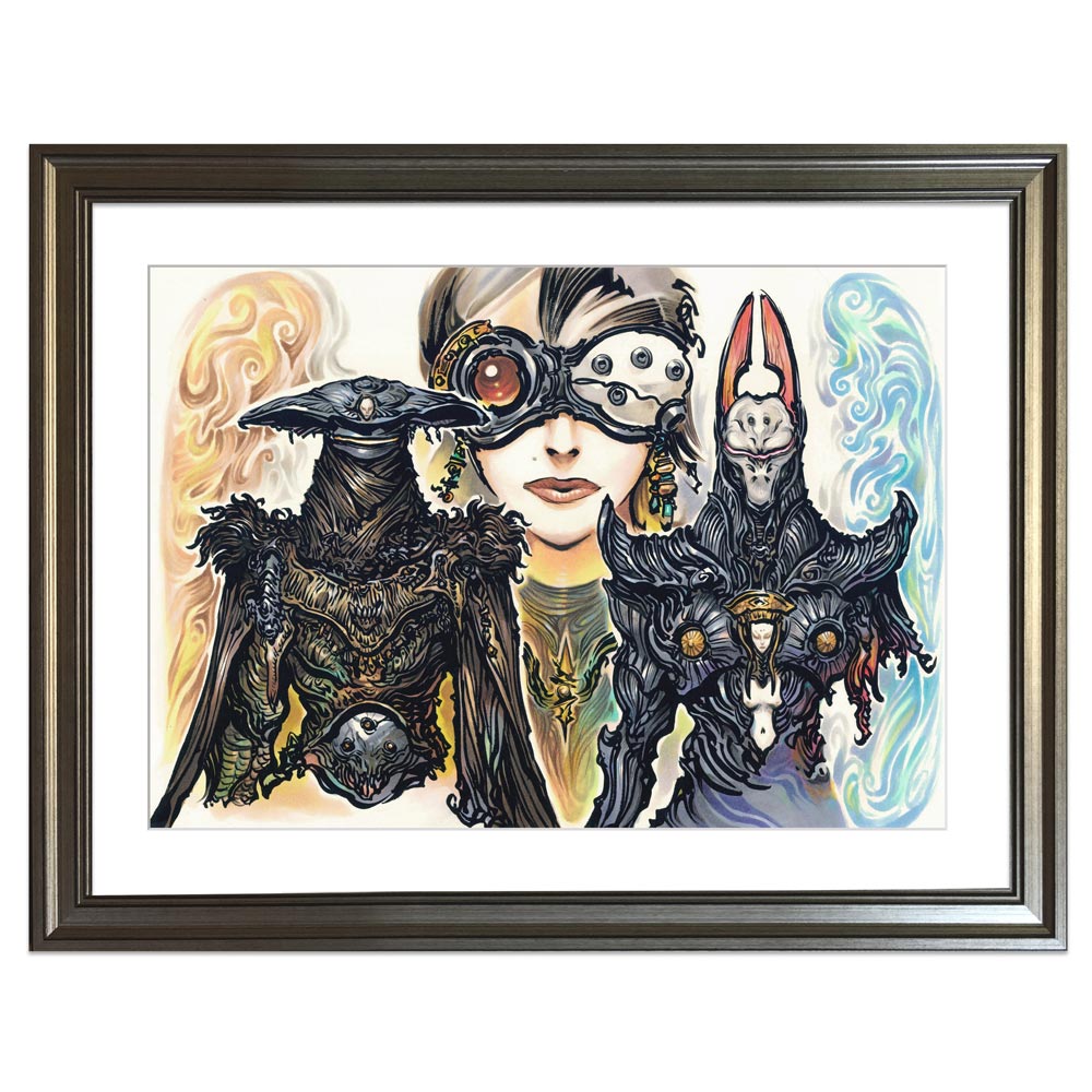 直筆サイン入り複製原画【ゼイラムC】